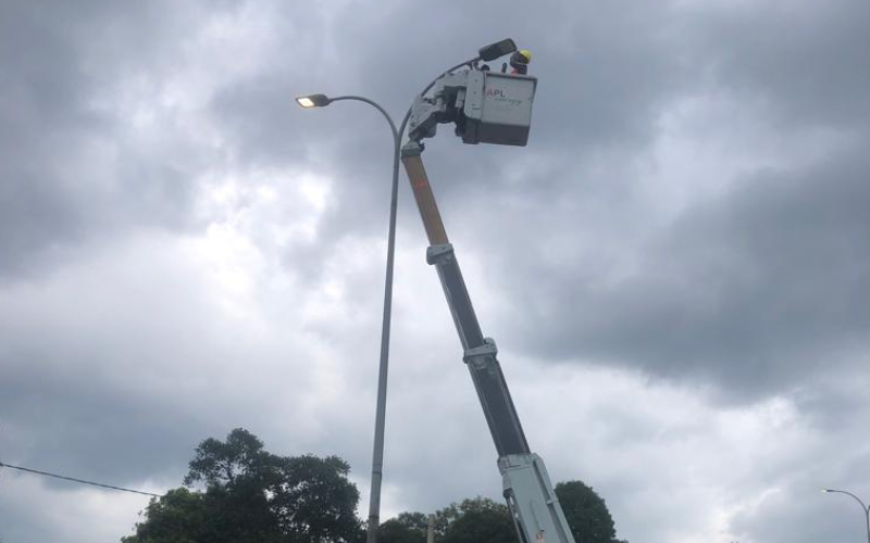 Rectification & Repalacement of street Light System in Executive Engineer Division, Kandy